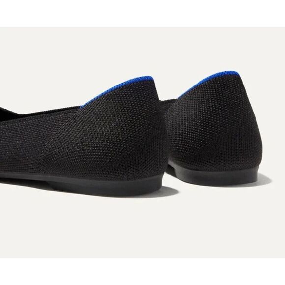 Rothy’s The Point Black Ballet Flats in Size 10  New - Picture 3 of 5